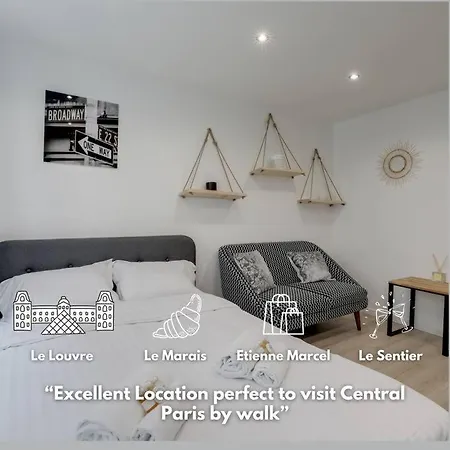 Apartment Imhost 9 - Lovely Paris, Montorgueil/marais
